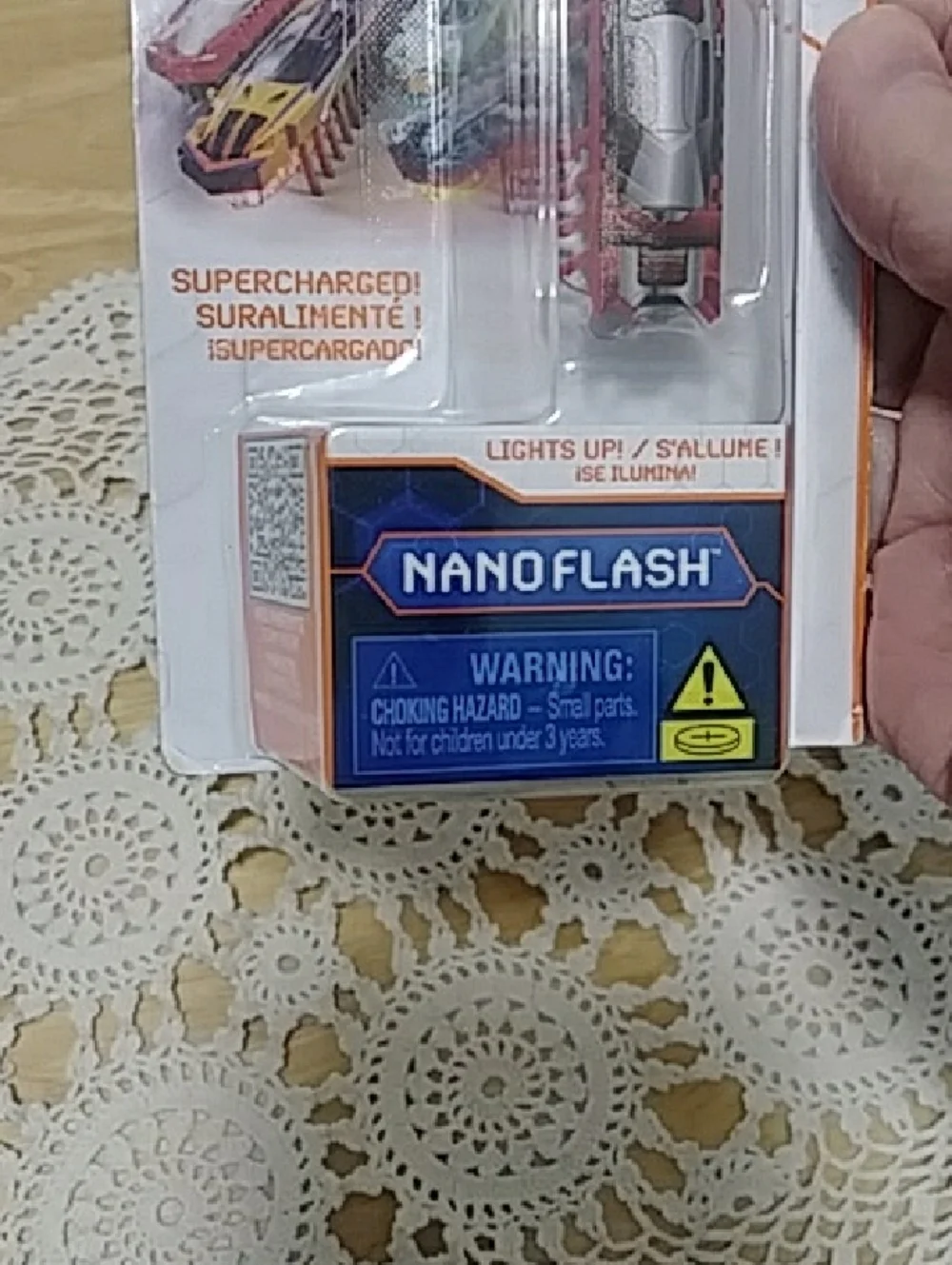 Hexbots 03 Nanoflash Vibration activated toy